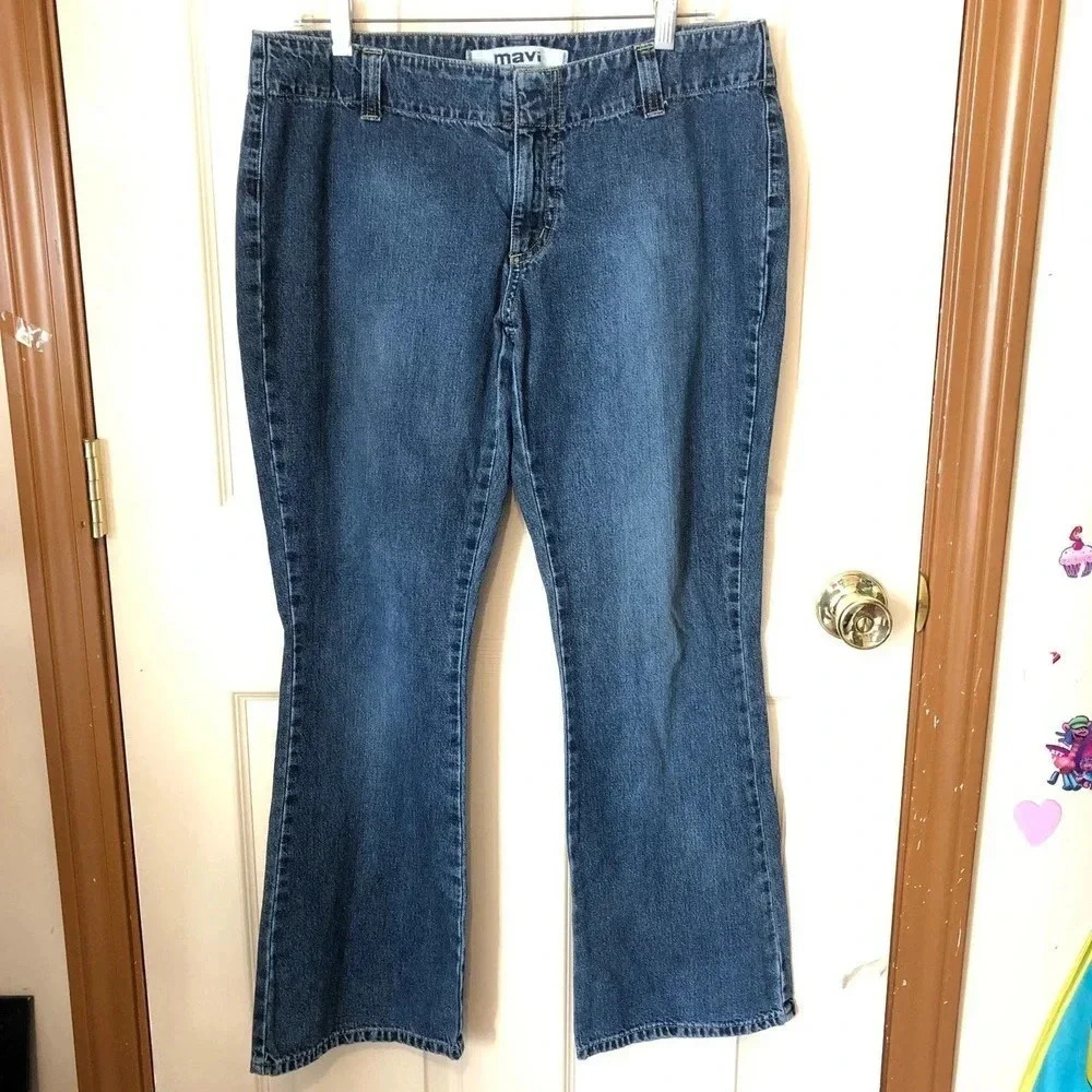 Mavi 534 Shannon Pant W/Wide Belt Loops Women Size 32/30